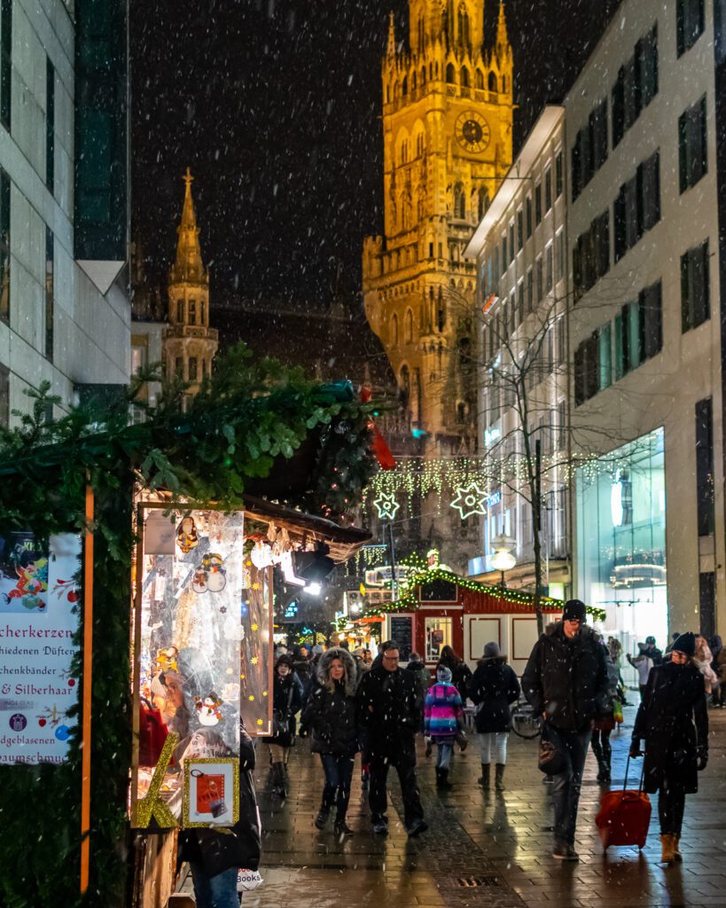 Munich Christmas Market in Germany