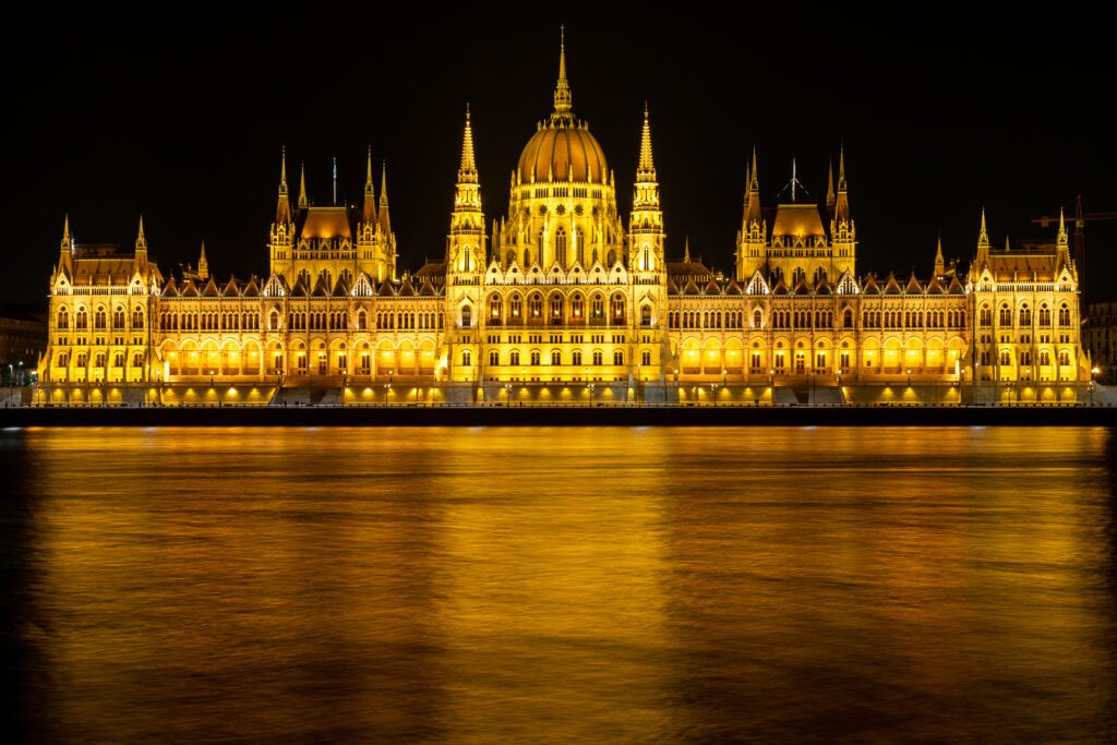 Beautiful Budapest Parliament Building