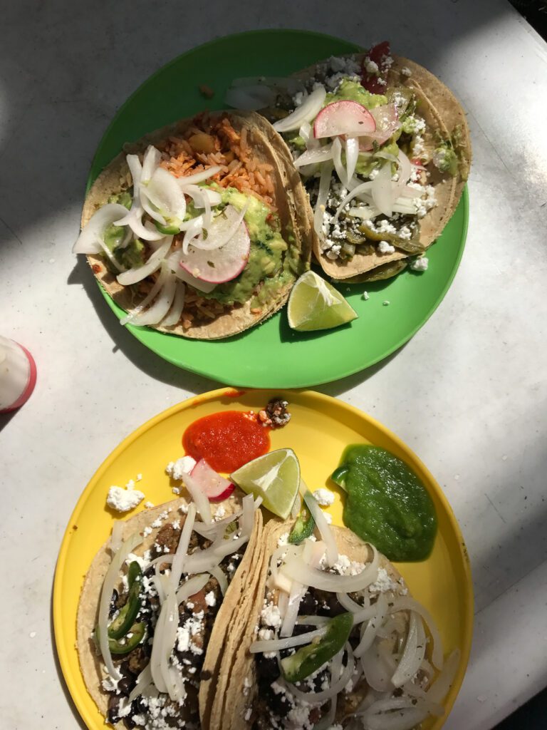 gluten free tacos in Mexico City La Condesa
