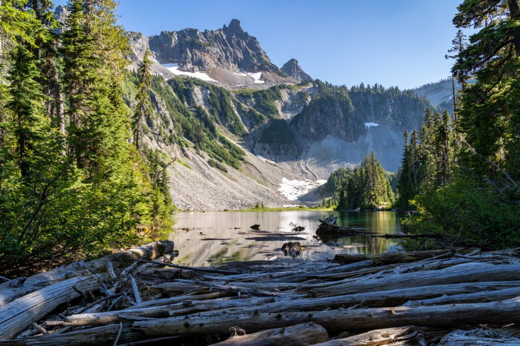 Snow Lake in Mount Rainier National Park