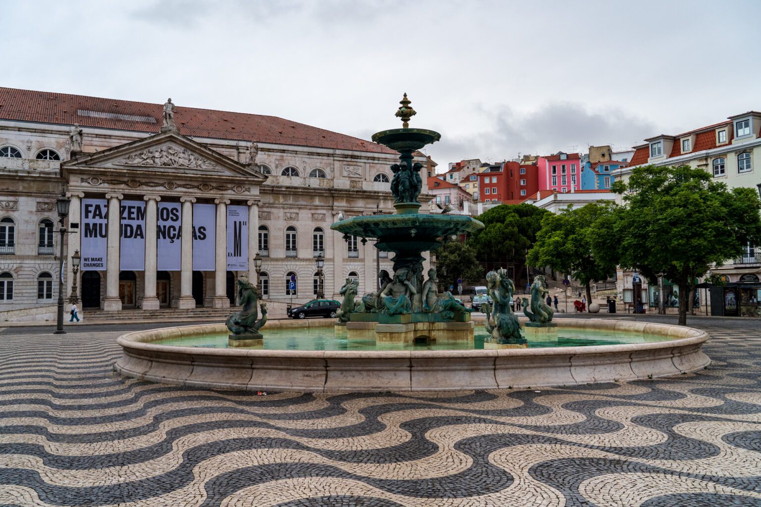 Rossio Square In Lisbon 1536x1024 